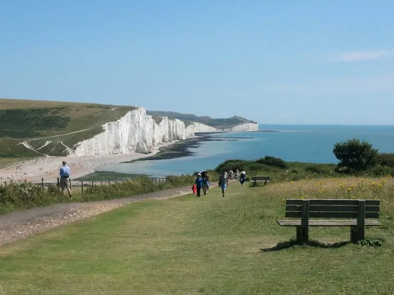 A coastal walk on a quiet day