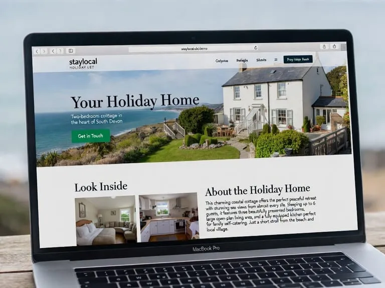 Demo holiday home website