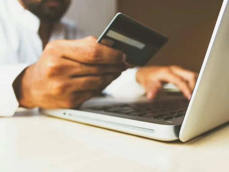 Making a credit card payment online