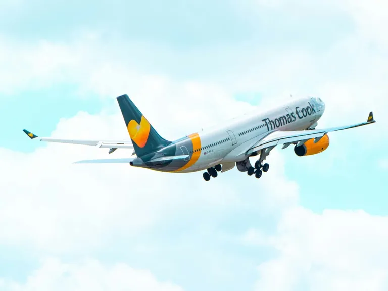 Holiday flight abroad