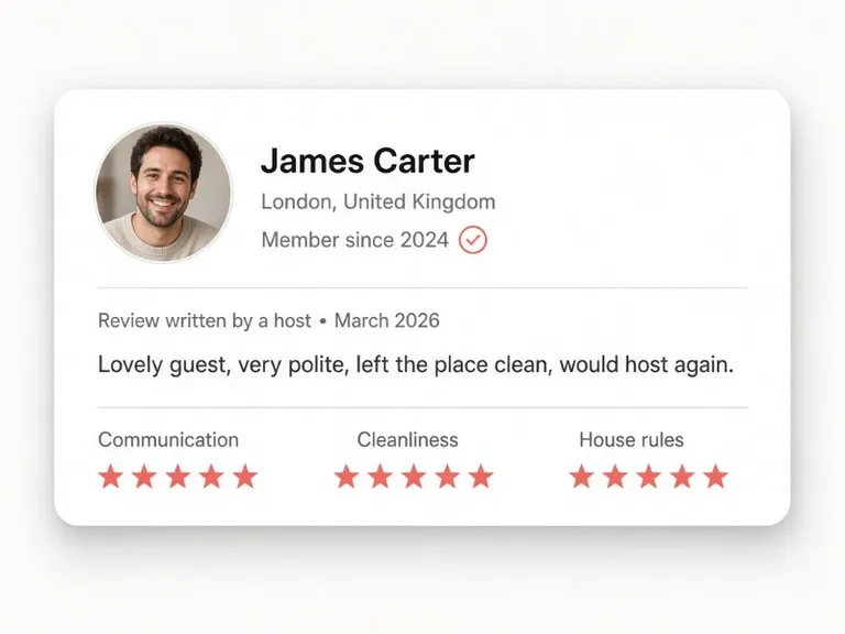 5 Star Guest review mock-up
